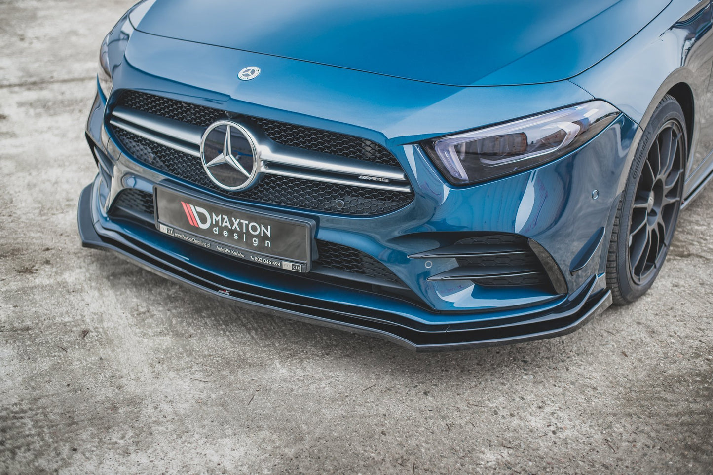 Maxton Design Splitter Anteriore V.2 - Mercedes A Klasa W177