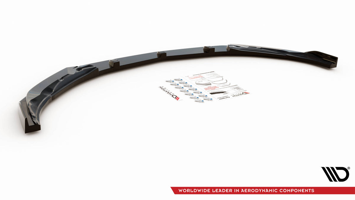 Maxton Design Splitter Anteriore V.2 - Mercedes C Klasa Coupe - img 4