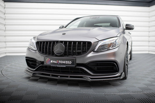 Maxton Design Splitter Anteriore V.2 - Mercedes C Klasa Coupe