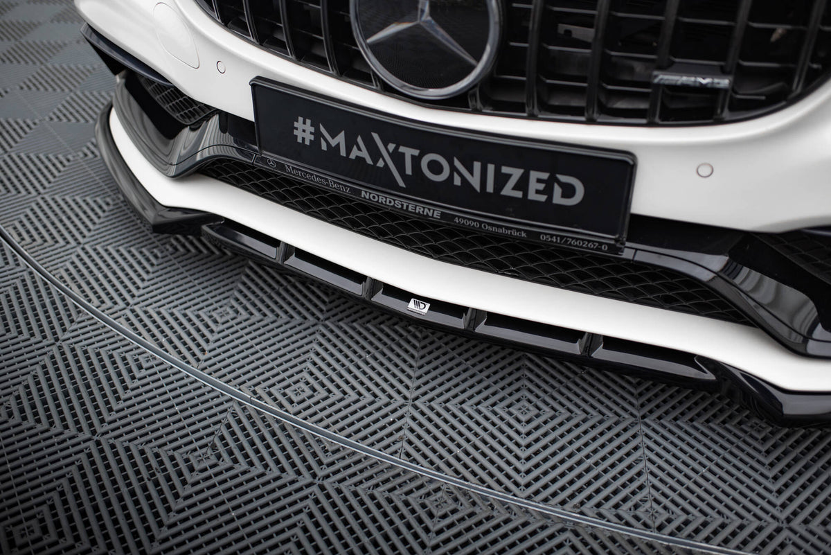 Maxton Design Splitter Anteriore V.2 - Mercedes C Klasa C63 AMG - img 3