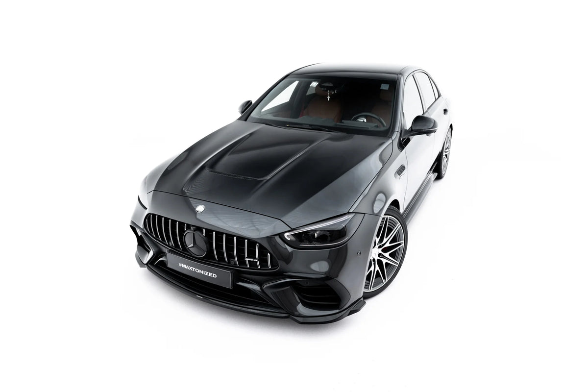 Maxton Design Splitter Anteriore V.2 - Mercedes C Klasa AMG 63 - img 4