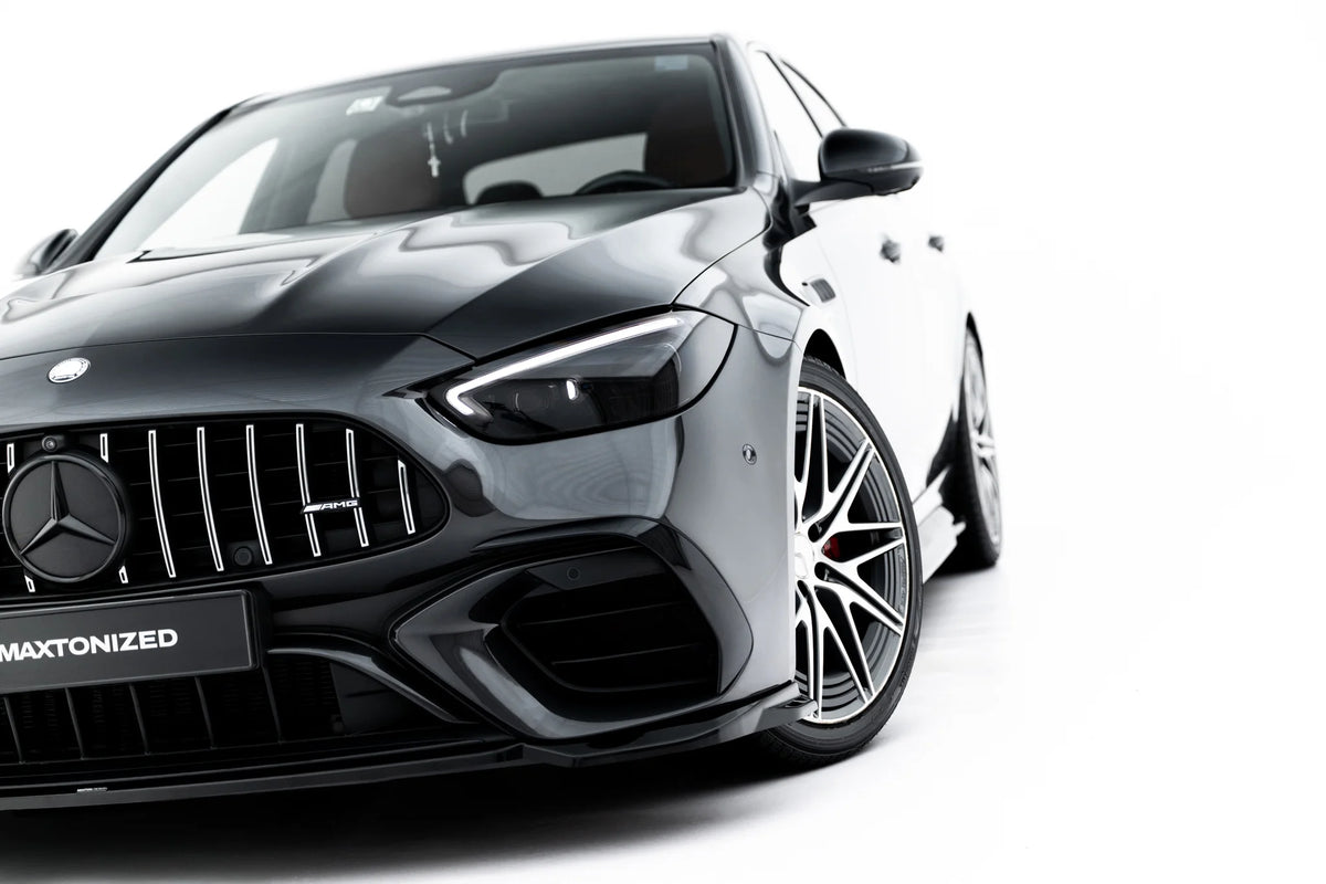 Maxton Design Splitter Anteriore V.2 - Mercedes C Klasa AMG 63 - img 3