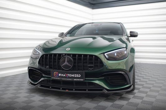 Maxton Design Splitter Anteriore V.2 - Mercedes E Klasa 63AMG