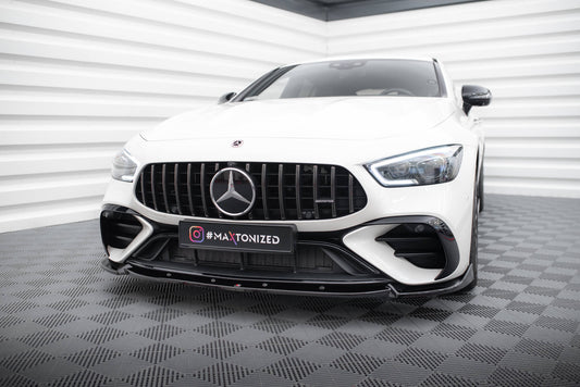 Maxton Design Splitter Anteriore V.2 - Mercedes AMG GT 4 -Door Coupe V8 Styling Package