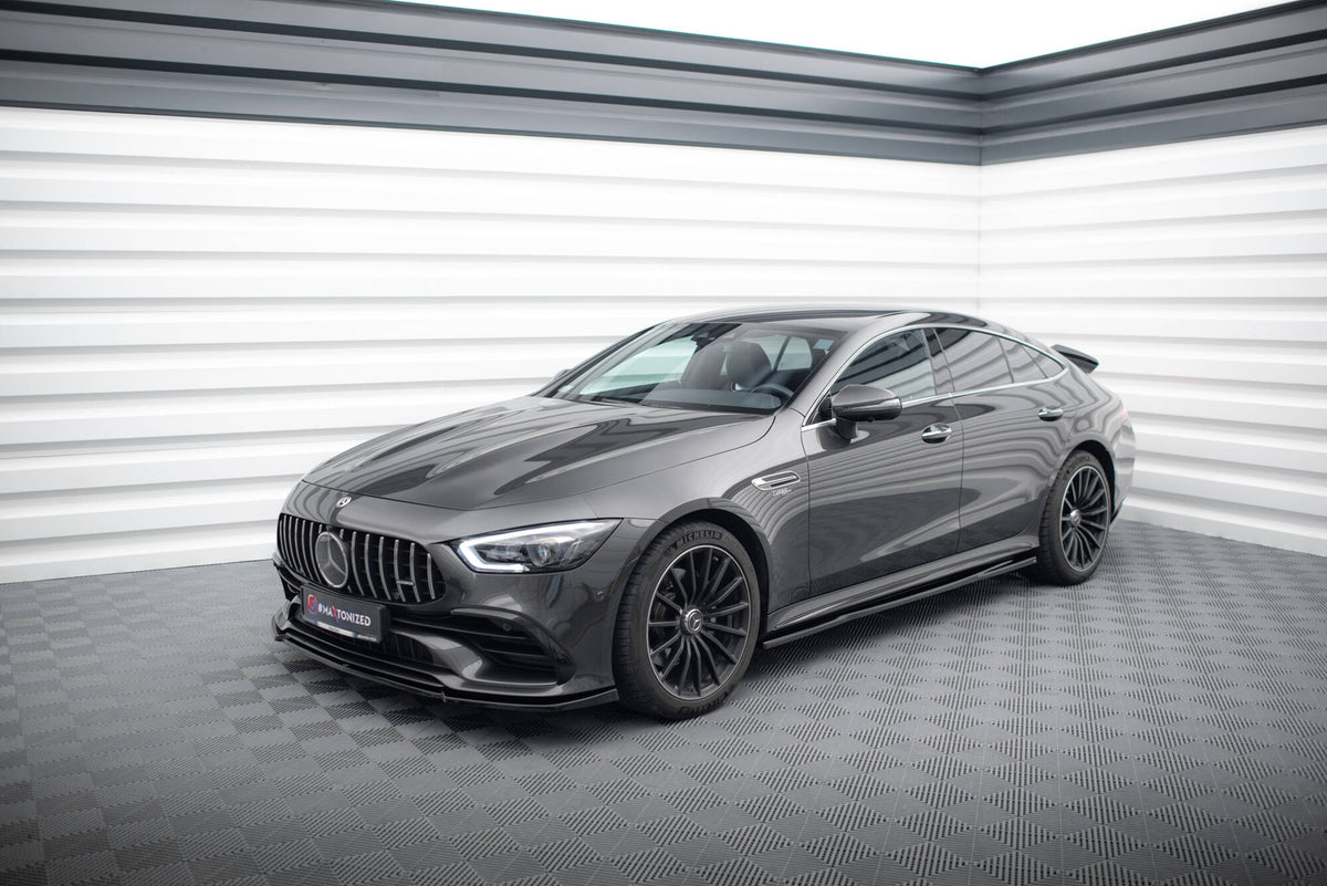 Maxton Design Splitter Anteriore V.2 - Mercedes AMG GT 4 -Door Coupe GT 53 - img 4