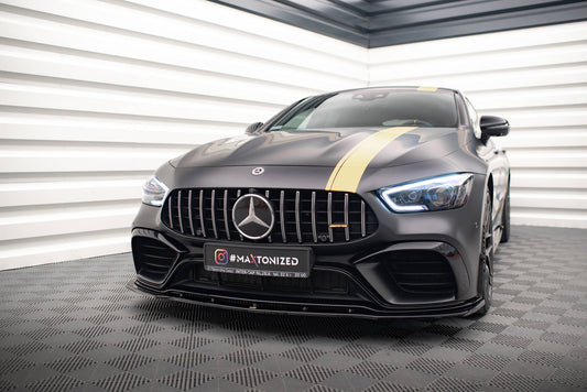 Maxton Design Splitter Anteriore V.2 - Mercedes AMG GT 4 -Door Coupe GT 63