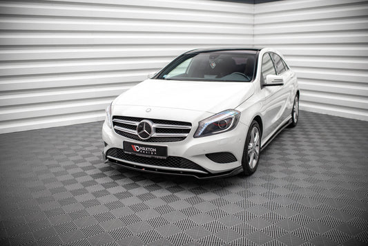 Maxton Design Splitter Anteriore V.2 - Mercedes A Klasa Standard