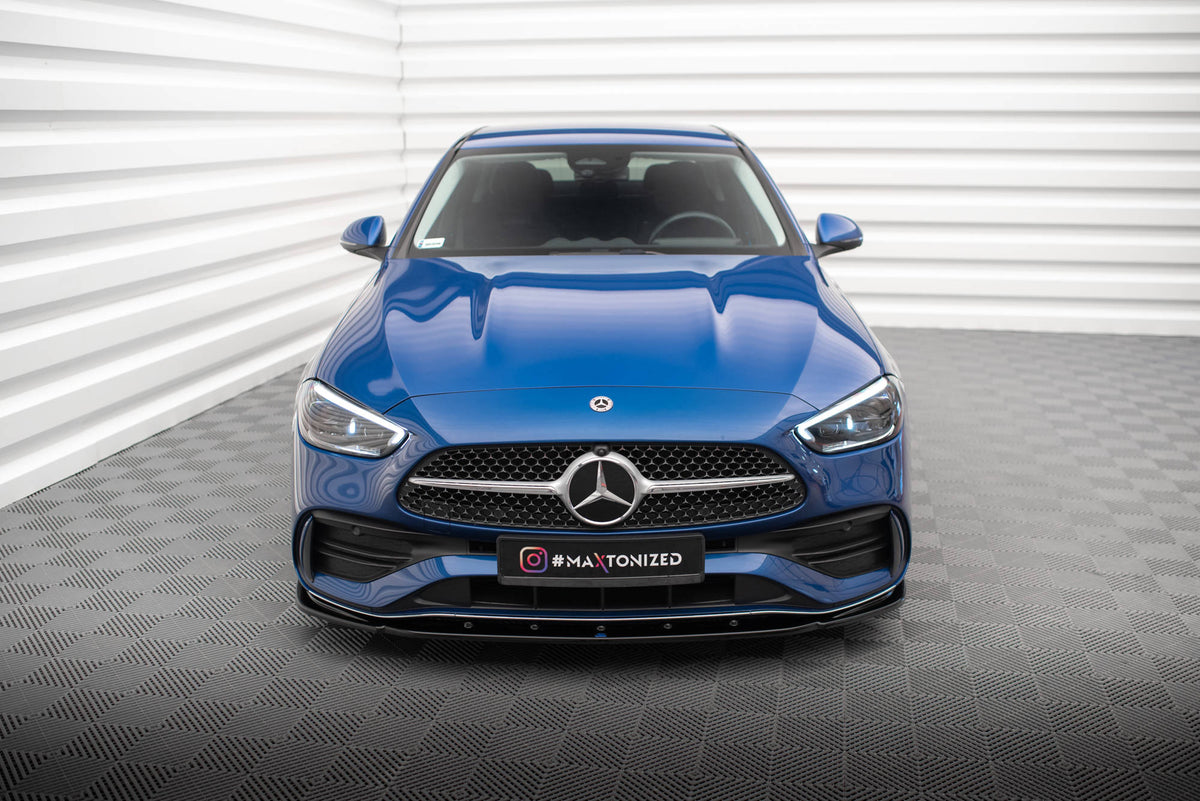 Maxton Design Splitter Anteriore V.2 - Mercedes C Klasa AMG-Line - img 2