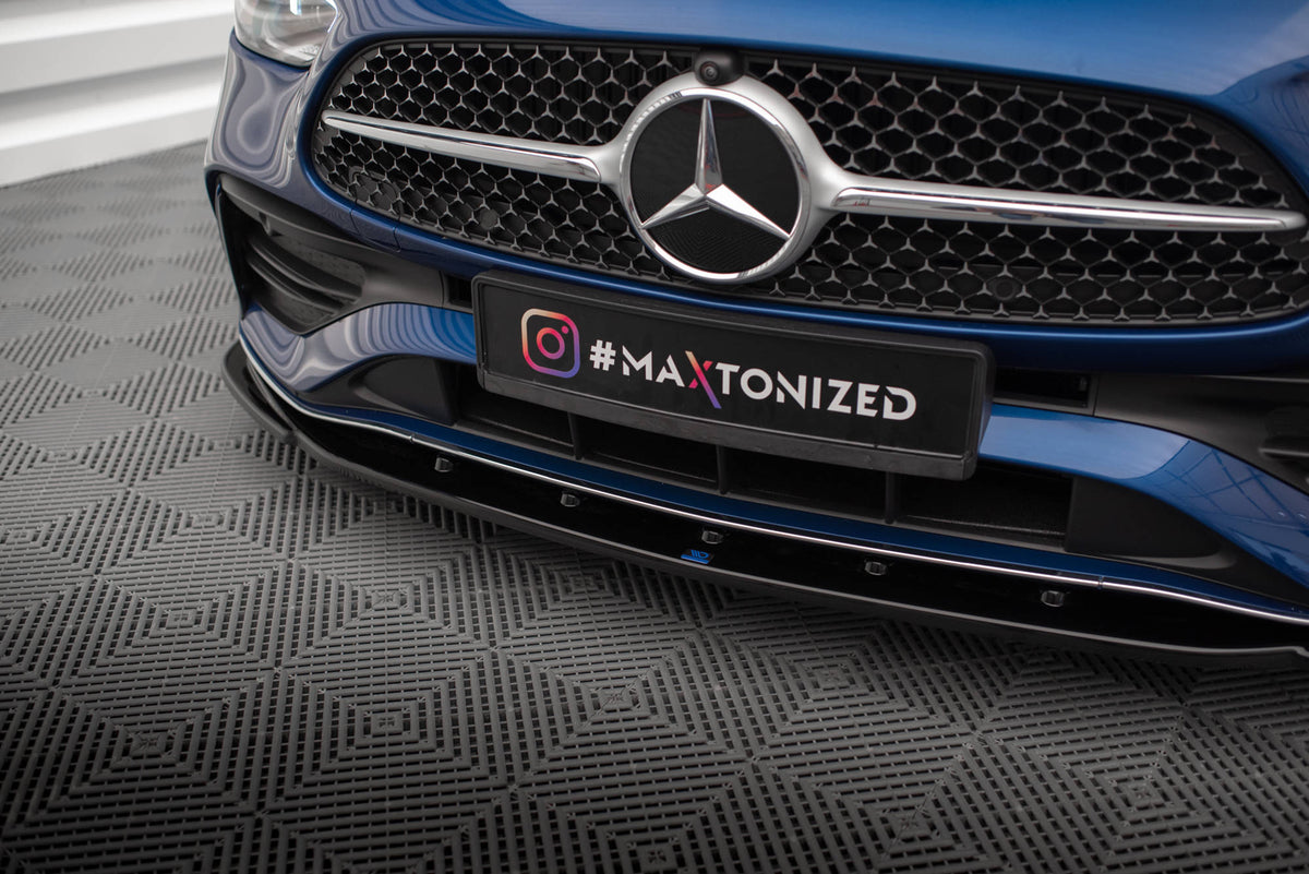 Maxton Design Splitter Anteriore V.2 - Mercedes C Klasa AMG-Line - img 3