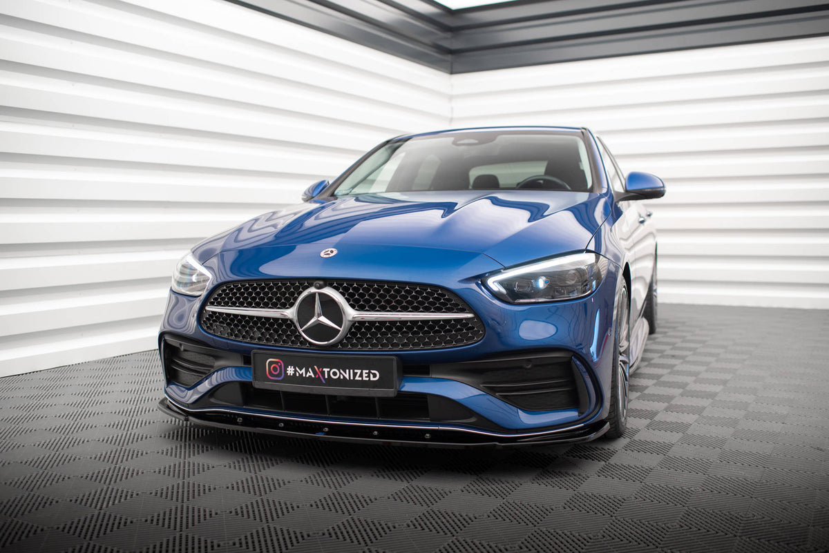 Maxton Design Splitter Anteriore V.2 - Mercedes C Klasa AMG-Line