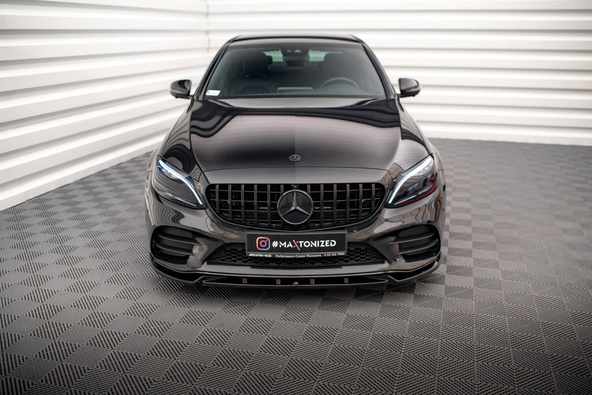 Maxton Design Splitter Anteriore V.2 - Mercedes C Klasa Coupe - img 2