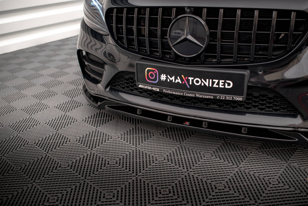 Maxton Design Splitter Anteriore V.2 - Mercedes C Klasa Coupe - img 3