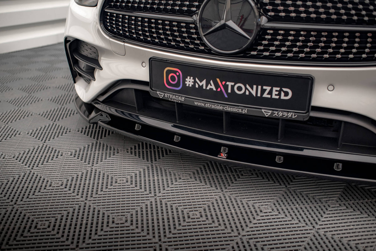 Maxton Design Splitter Anteriore V.2 - Mercedes E Klasa Sedan - img 3