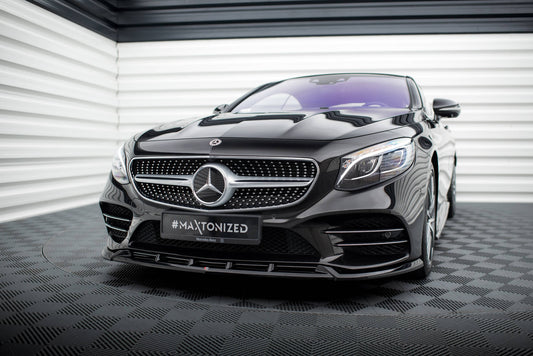 Maxton Design Splitter Anteriore V.2 - Mercedes S Coupe