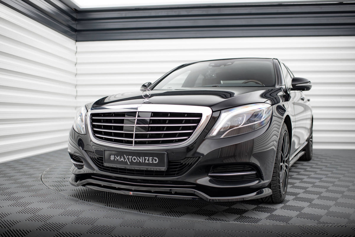 Maxton Design Splitter Anteriore V.2 - Mercedes S Klasa Standard