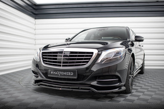 Maxton Design Splitter Anteriore V.2 - Mercedes S Klasa Standard