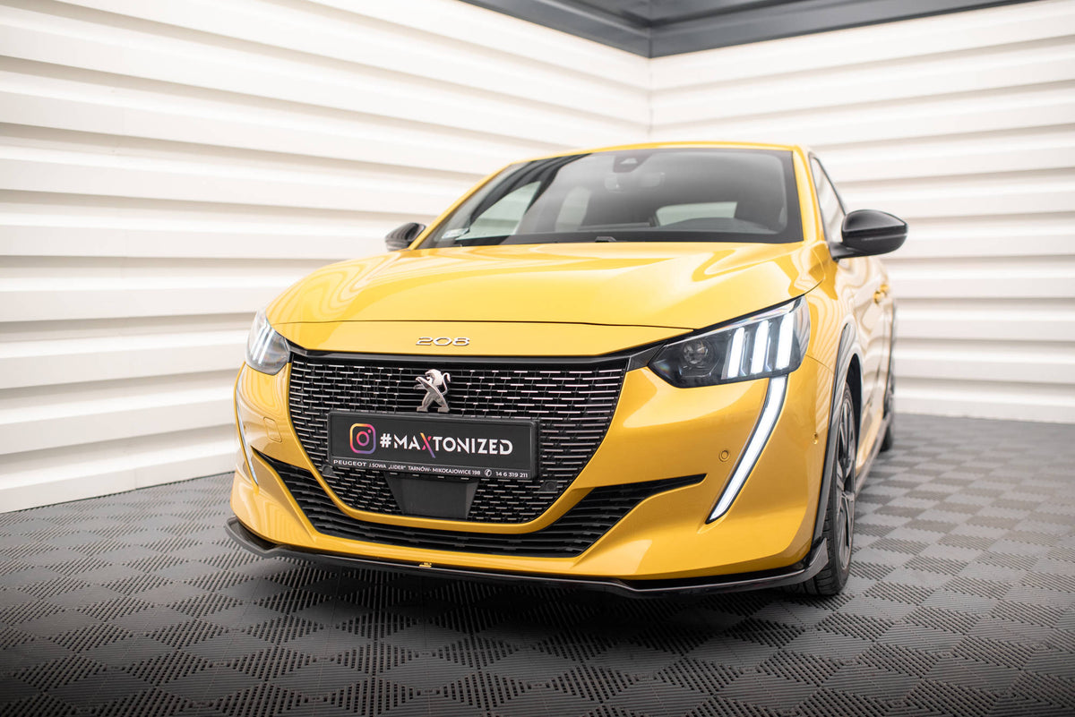 Maxton Design Splitter Anteriore V.2 - Peugeot 208 Mk2
