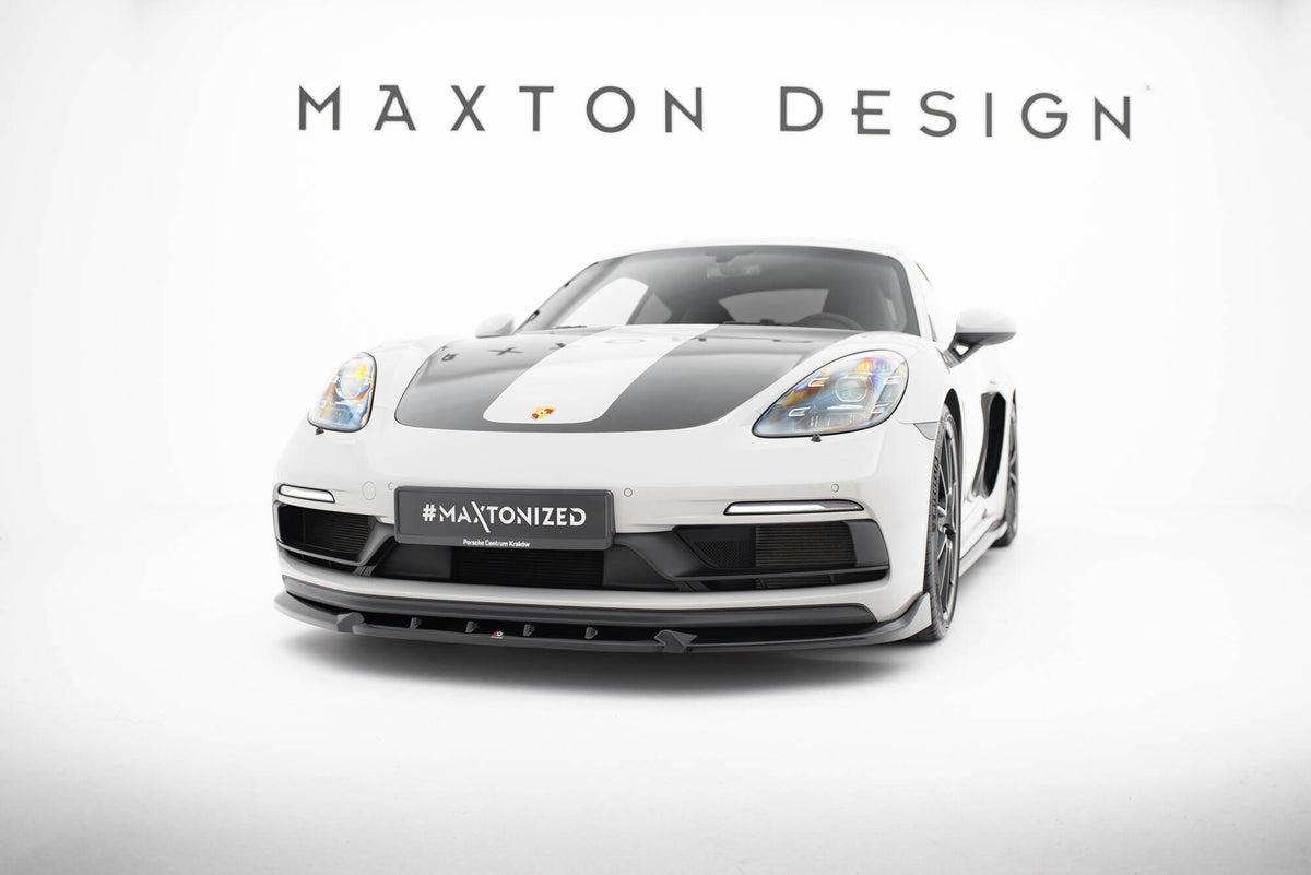Maxton Design Splitter Anteriore V.2 - Porsche Cayman 982c