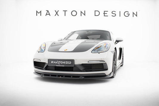 Maxton Design Splitter Anteriore V.2 - Porsche Cayman 982c