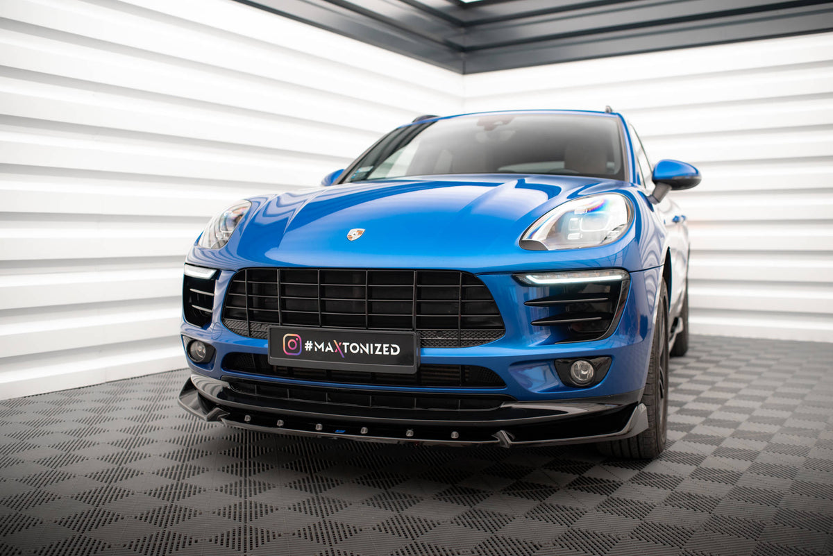 Maxton Design Splitter Anteriore V.2 - Porsche Macan Mk1