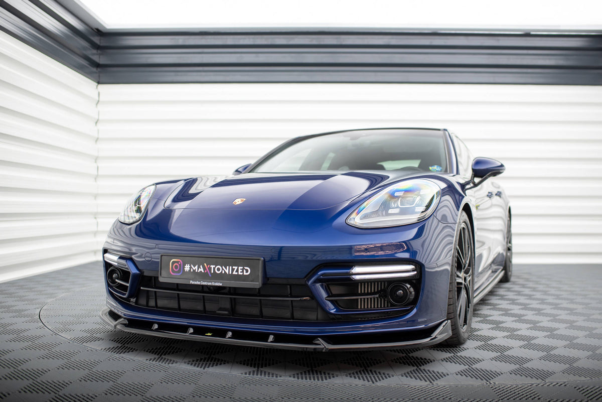 Maxton Design Splitter Anteriore V.2 - Porsche Panamera 971 Facelift E-Hybrid