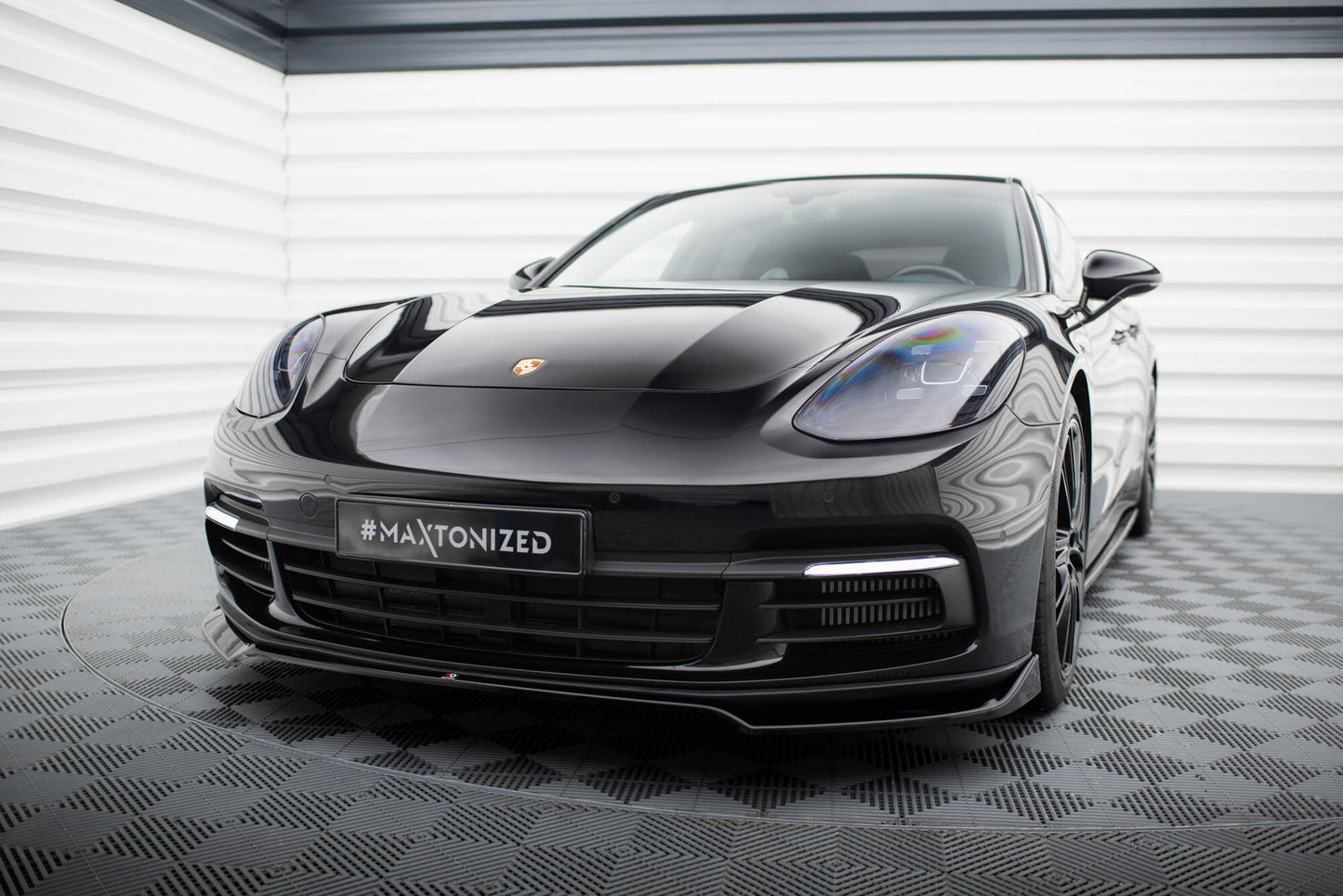 Maxton Design Splitter Anteriore V.2 - Porsche Panamera 971