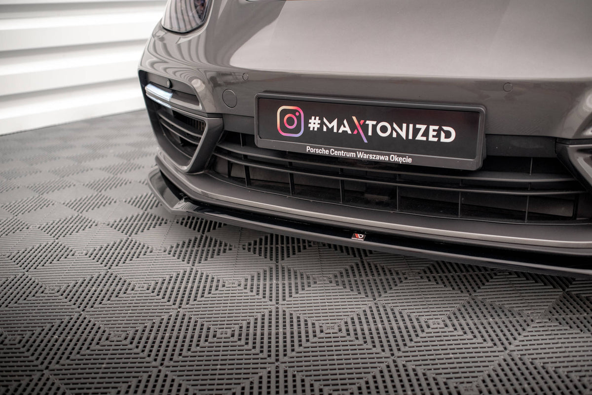 Maxton Design Splitter Anteriore V.2 - Porsche Panamera 971 E-Hybrid - img 3