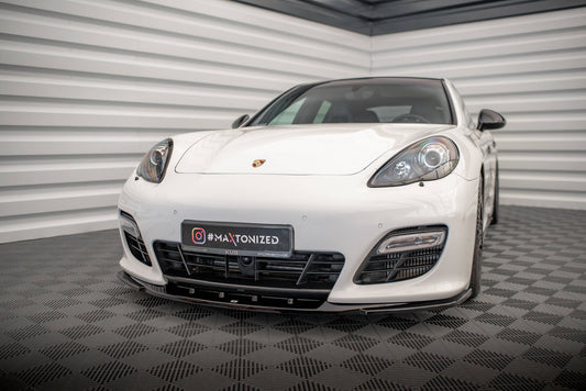 Maxton Design Splitter Anteriore V.2 - Porsche Panamera 970 Turbo