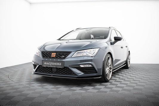 Maxton Design Splitter Anteriore V.2 - Seat Leon Cupra Mk3 Facelift