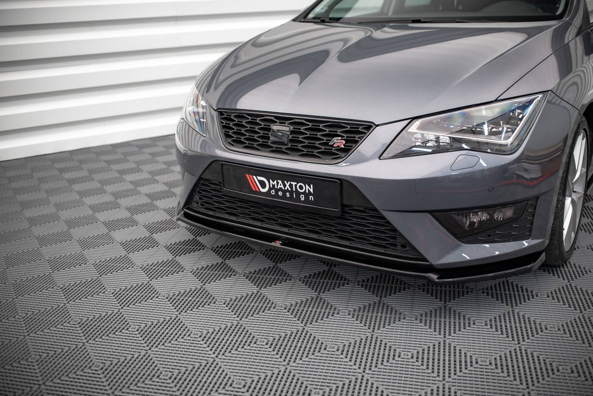 Maxton Design Splitter Anteriore V.2 - Seat Leon FR Mk3