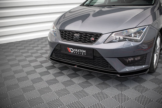 Maxton Design Splitter Anteriore V.2 - Seat Leon FR Mk3