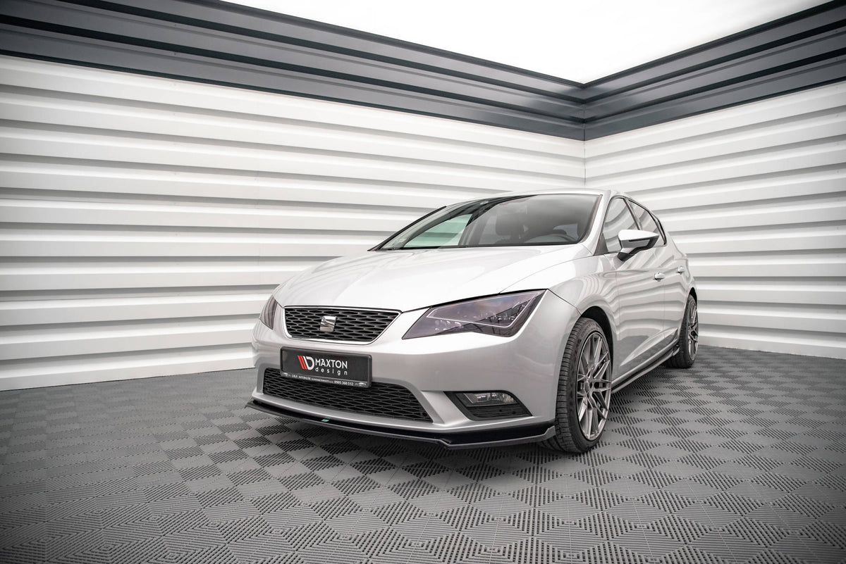 Maxton Design Splitter Anteriore V.2 - Seat Leon Mk3