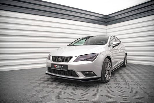 Maxton Design Splitter Anteriore V.2 - Seat Leon Mk3