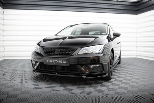 Maxton Design Splitter Anteriore V.2 - Seat Leon Mk3