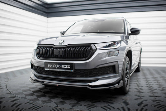 Maxton Design Splitter Anteriore V.2 - Skoda Kodiaq Sportline