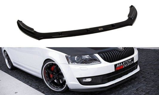 Maxton Design Splitter Anteriore V.2 - Skoda Octavia Mk3