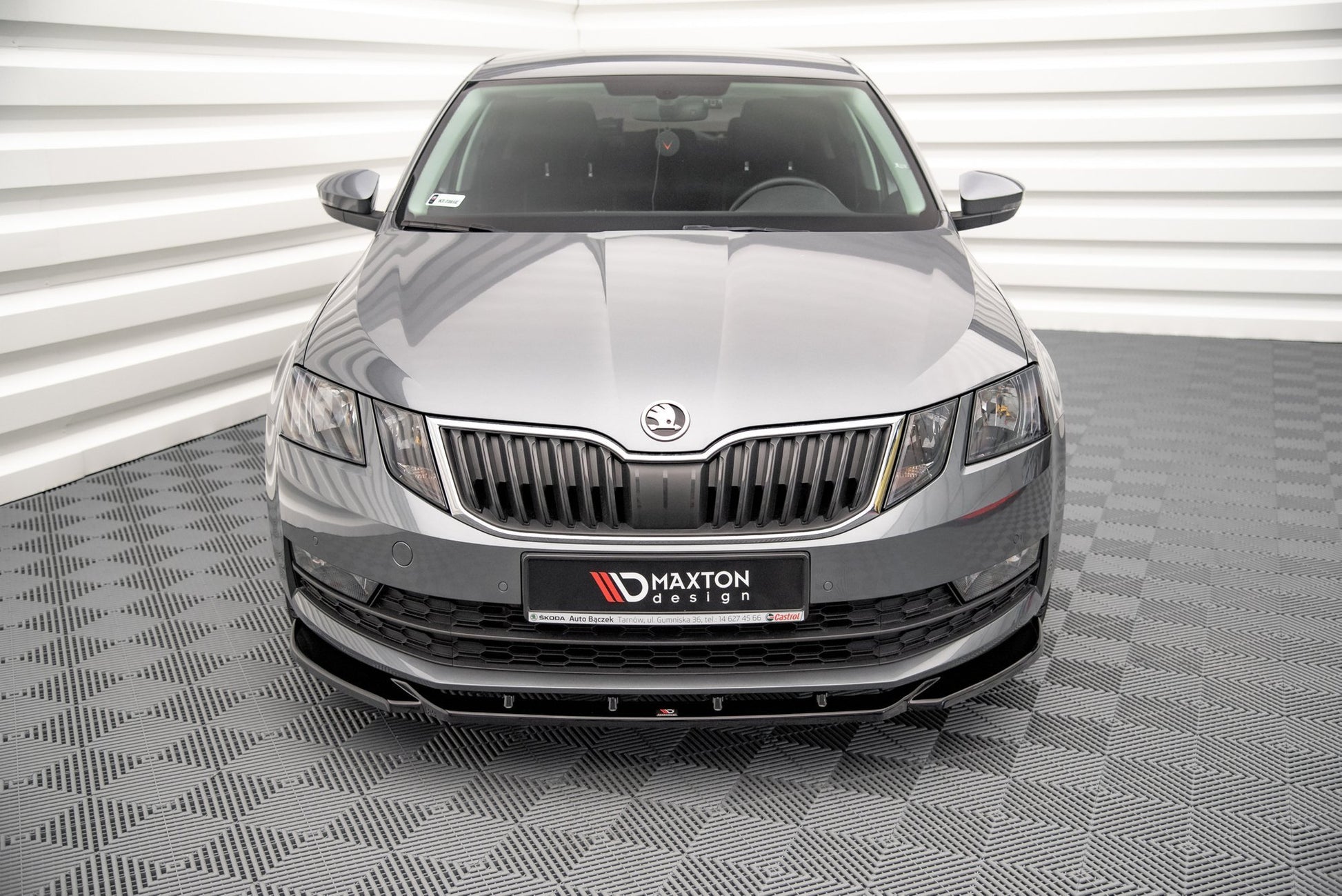 Maxton Design Splitter Anteriore V.2 - Skoda Octavia MK3 Facelift