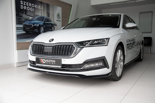 Maxton Design Splitter Anteriore V.2 - Skoda Octavia Mk4