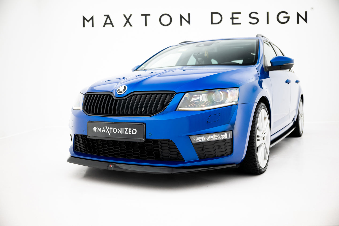 Maxton Design Splitter Anteriore V.2 - Skoda Octavia RS Mk3