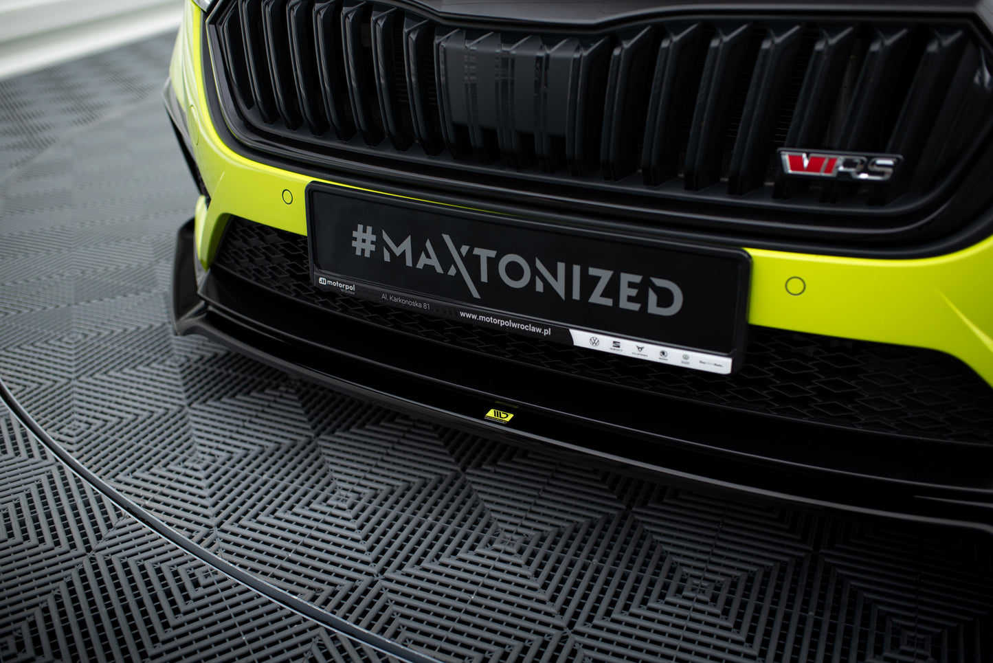 Maxton Design Splitter Anteriore V.2 - Skoda Octavia RS Mk4 - img 3