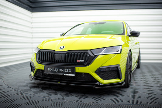 Maxton Design Splitter Anteriore V.2 - Skoda Octavia RS Mk4
