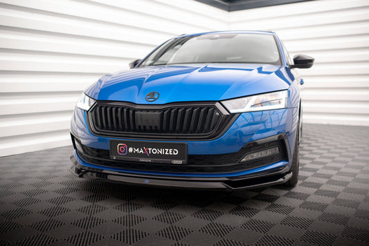 Maxton Design Splitter Anteriore V.2 - Skoda Octavia Mk4