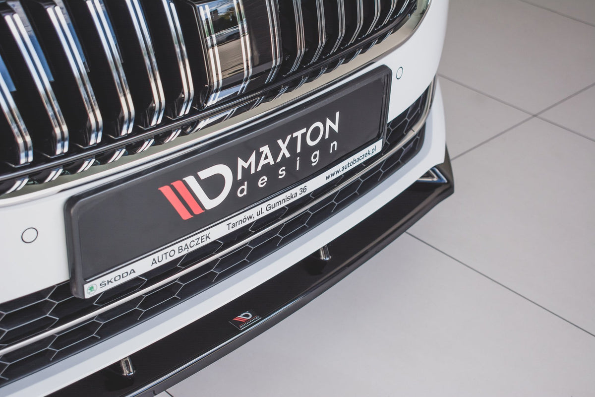 Maxton Design Splitter Anteriore V.2 - Skoda Superb Mk3 FL - img 3