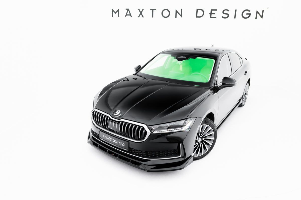Maxton Design Splitter Anteriore V.2 - Skoda Superb Mk4 - img 2