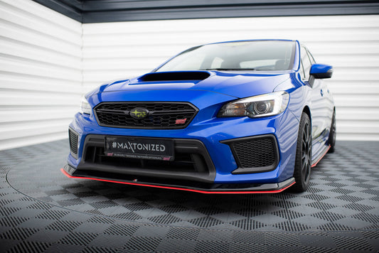 Maxton Design Splitter Anteriore V.2 - Subaru WRX STI