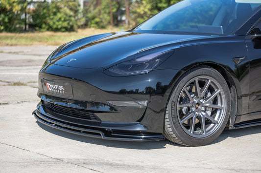 Maxton Design Splitter Anteriore V.2 - Tesla Model 3