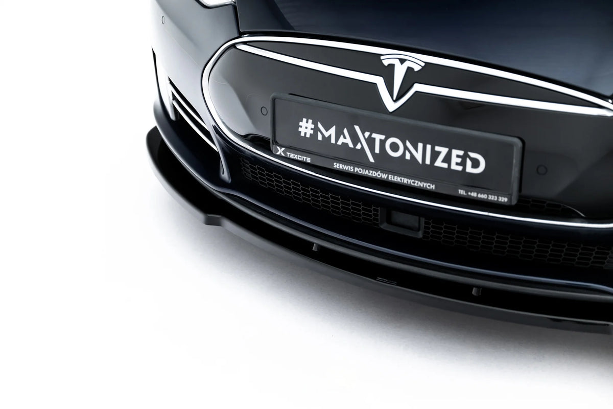 Maxton Design Splitter Anteriore V.2 - Tesla Model S - img 5