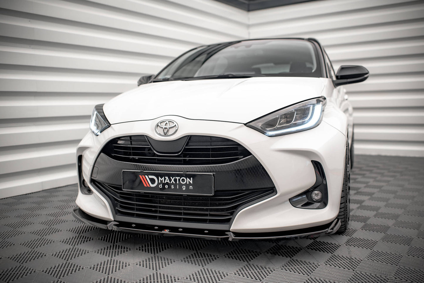 Maxton Design Splitter Anteriore V.2 - Toyota Yaris Mk4