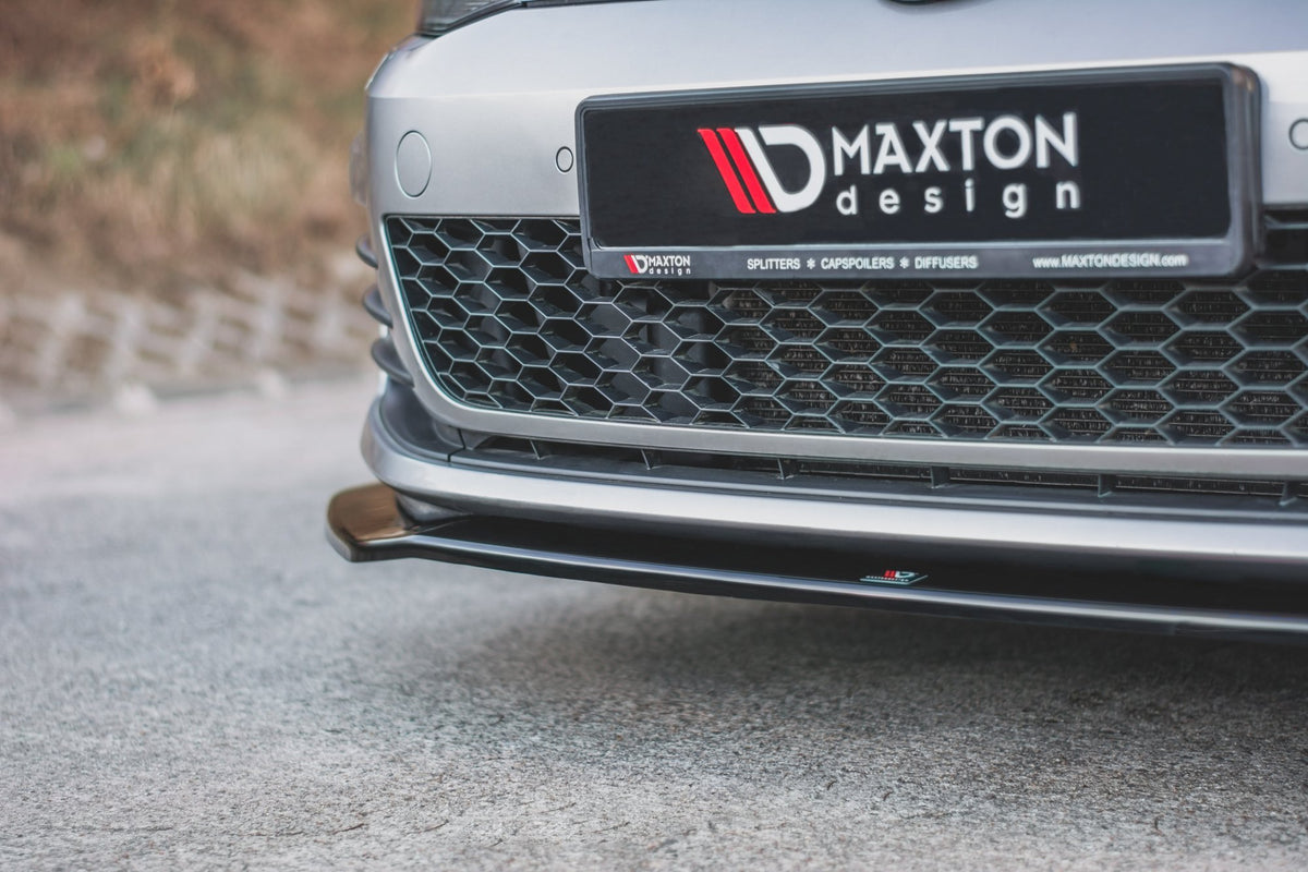 Maxton Design Splitter Anteriore V.2 - Volkswagen Golf GTI Mk7 - img 3