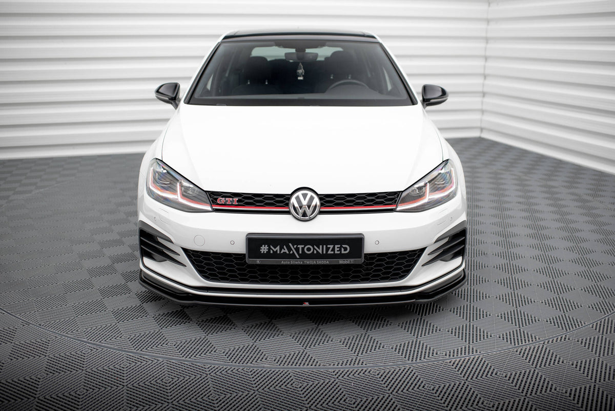 Maxton Design Splitter Anteriore V.2 - Volkswagen Golf GTI Mk7 Facelift - img 2